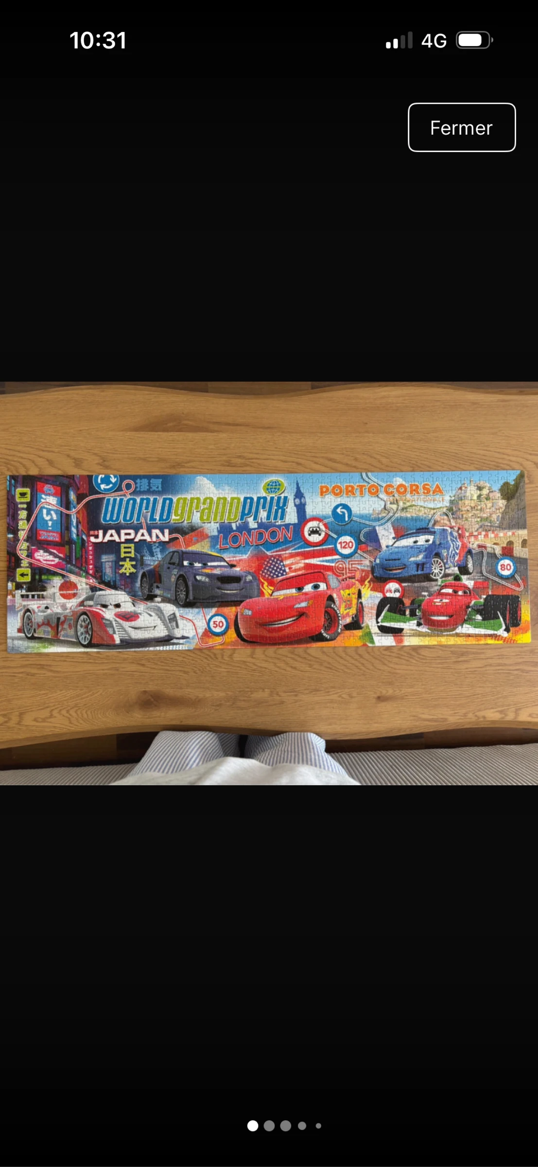 Grand puzzle Disney Cars 1000 pièces